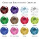 Mother's Pendant with 1 to 6 Genuine Birthstones by Landstrom's